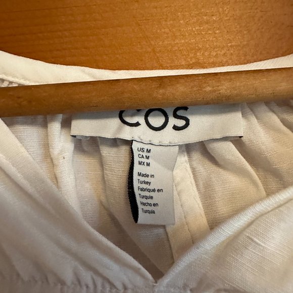 COS Oversized Gathered Mini Dress - Picture 6 of 6